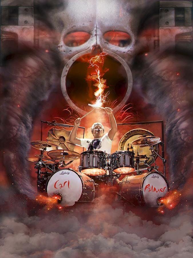 CARL PALMER'S ELP LEGACY, EMERSON LAKE AND PALMER LIVES ON!