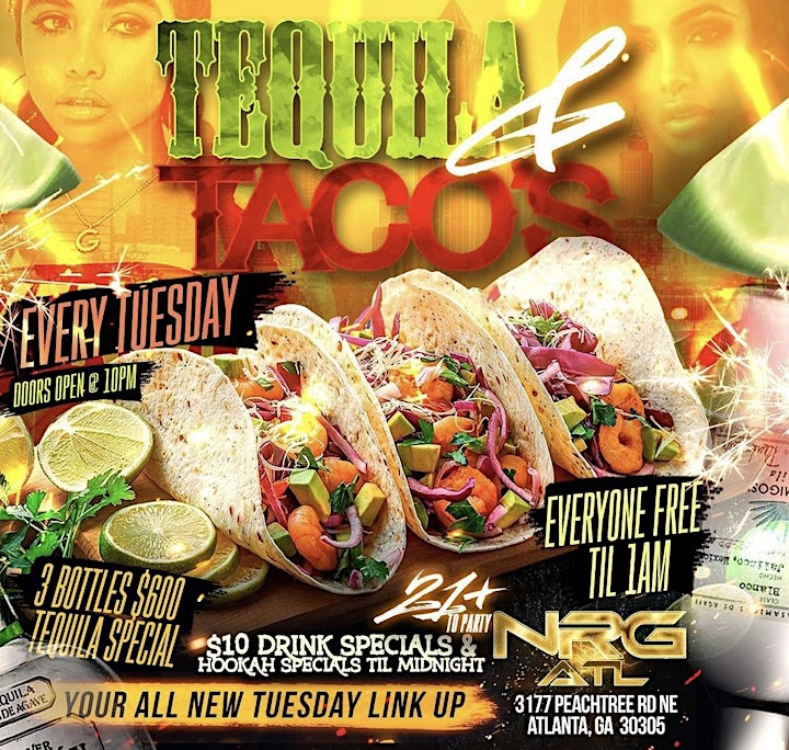 Tequila & Tacos every Tuesday!!! image