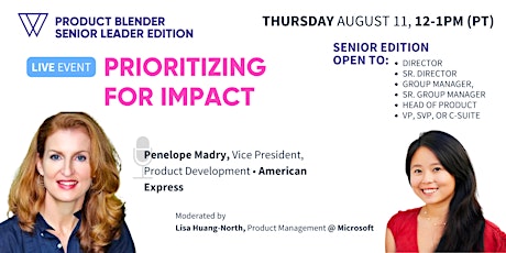 Prioritizing for Impact - with Penelope Madry [Senior Leader Edition]