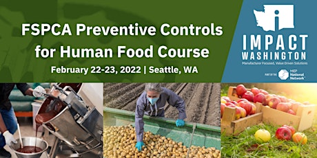 FSPCA Preventive Controls for Human Food Course -  November 29-30
