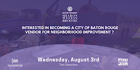 Neighborhood Improvement Services Vendor Information Session II