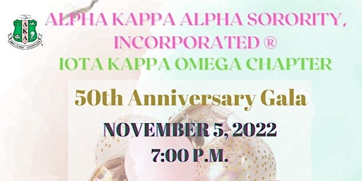 The Golden Gala- Iota Kappa Omega Chapter of AKA®