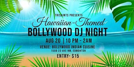 Hawaiian-Themed Bollywood DJ Night primary image