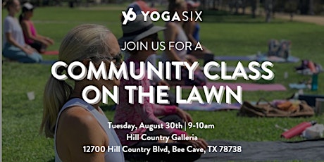 Community Class on the Lawn