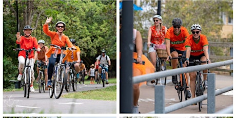 Dutchies on the Bikes -13 km recreational tour along the Brisbane River.