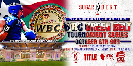 Sugar Bert Boxing Presents: WBC Green Belt Tournament Series