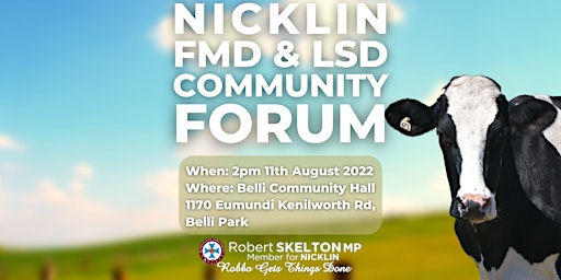 Nicklin FMD & LSD Community Forum
