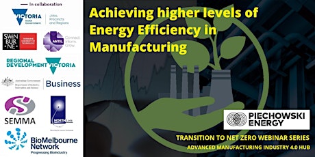 Hauptbild für Achieving higher levels of energy efficiency in Manufacturing