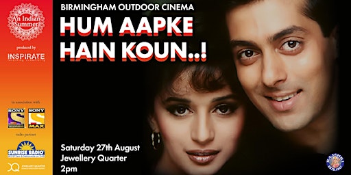 Birmingham Outdoor Cinema - Hum Aapke Hain Koun..!