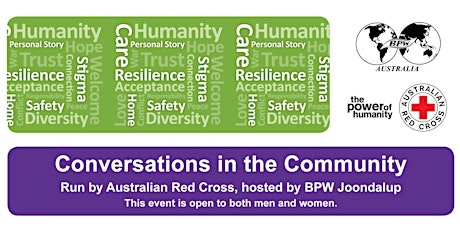 Conversations in the Community - run by Australian Red Cross, hosted by BPW Joondalup primary image