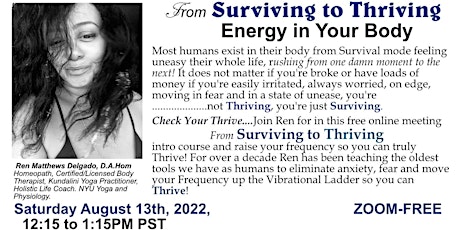 From Surviving to Thriving in Your Body