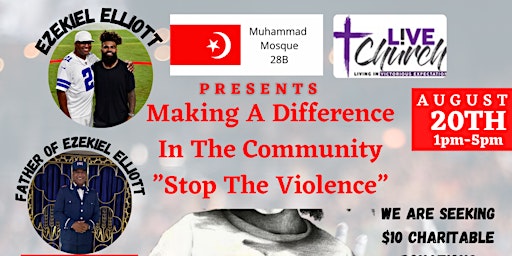 Making A Difference In The Community “Stop The Violence”