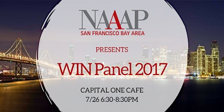 NAAAP SF Presents "WIN Panel 2017" primary image