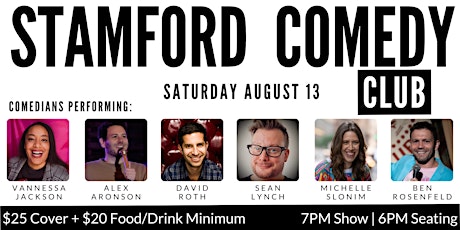 Stamford Comedy Club Presents: Vannessa Jackson, David Roth & Friends