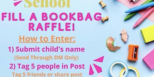Fill A Book Bag Raffle!