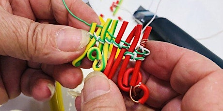 Electrical wire jewellery - Crafts with Vivian Qiu
