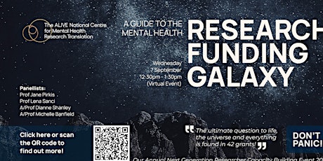 A guide to the mental health research funding galaxy