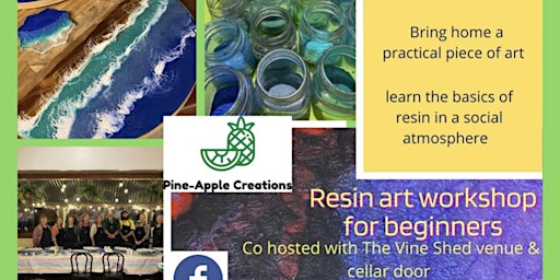 Resin art workshop for beginners (MCLAREN VALE)