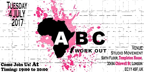 AFROBEATS CIRCUIT WORKOUT - Fitness Class - Tuesday 4 July, 2017 primary image