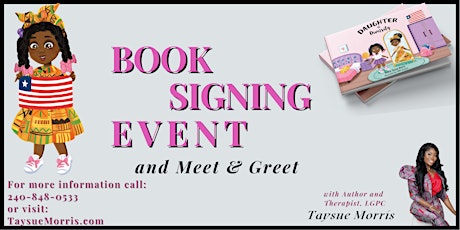 The Daughter of Diversity Experience, Book Signing and Meet & Greet