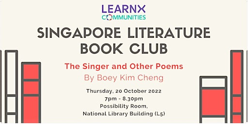 The Singer and Other Poems by Boey Kim Cheng | Sing Lit Book Club