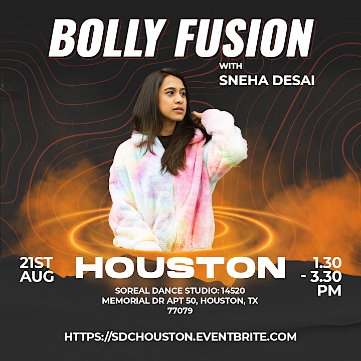 Sneha Desai Choreography Tour - Houston - BOLLY FUSION image