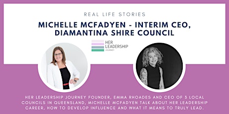 Real Life Story - Michelle McFadyen, Interim CEO, Diamantina Shire Council