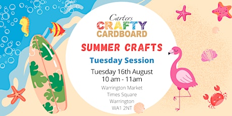 Carters Crafty Cardboard Summer Crafts - Tuesday session