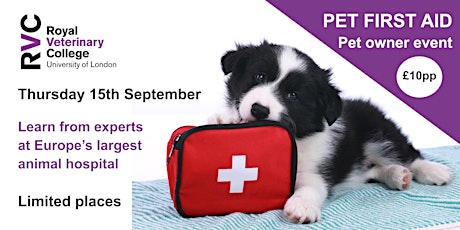 Pet First Aid - Owners Event at Royal Veterinary College