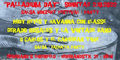 Sonntag 2. Oktober 2022 / Salsa Konzert 3 ! Gruppen +  Salsa/Bachata Party