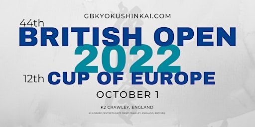 BKK British Open 2022 - inc. Cup of Europe