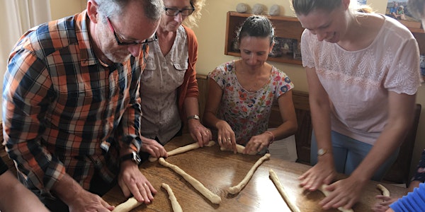Bread baking with Doris for Awhi Whanau