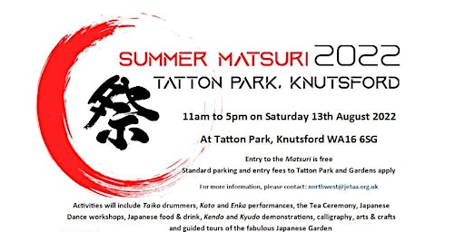 Summer Matsuri  At Tatton Park!