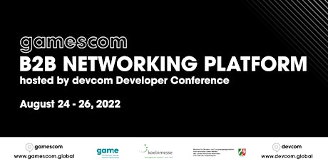 gamescom B2B Networking Platform hosted by devcom Developer Conference 2022