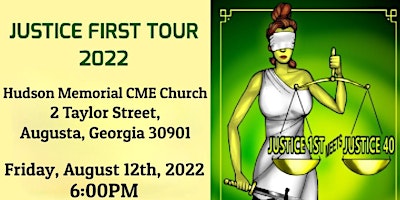 2022 Justice First Tour - Augusta