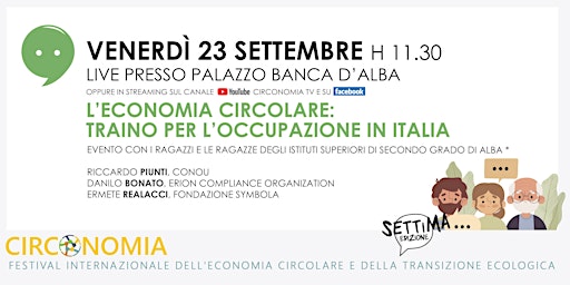 L'economia circolare: traino per l'occupazione in Italia | CIRCONOMìA