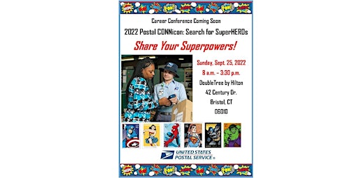 2022 Postal CONNicon: Search for SuperHEROs