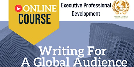 WCLI Writing For a Global Audience