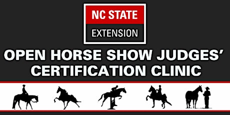 2022 NCSU Open Horse Show Judges Certification Clinic