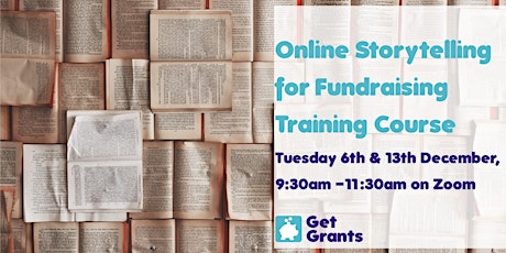 Online Storytelling for Fundraising Training Course