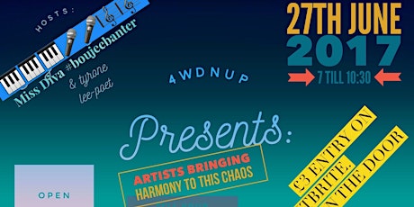 Primaire afbeelding van 4wdnup  Open Mic night, and Networking and entertainment, 