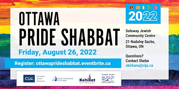 Ottawa Pride Shabbat