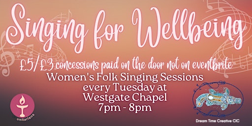 Singing for Wellbeing Weekly Sessions
