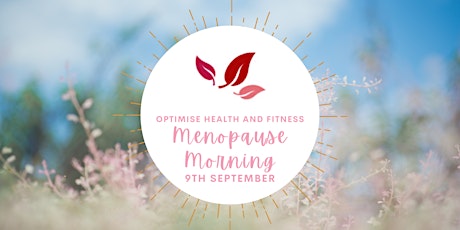 Optimise Menopause Morning