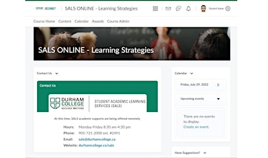 SALS Essentials:  SALS ONLINE - Online Academic Resources Workshop