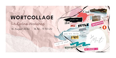 1 h Onlineworkshop Wort-Collage