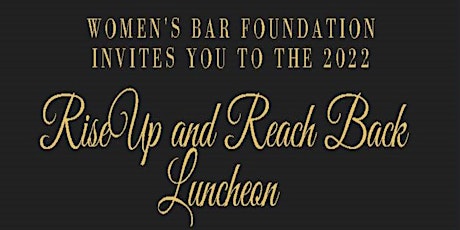 Rise Up and Reach Back Luncheon