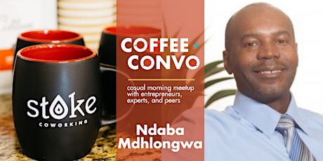 Coffee + Convo with Ndaba Mdhlongwa (virtual)