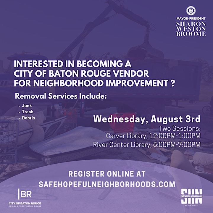 Neighborhood Improvement Services Vendor Information Session II image
