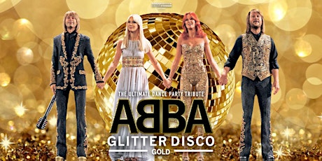 Dancing Queen ABBA Glitter Disco — Gold